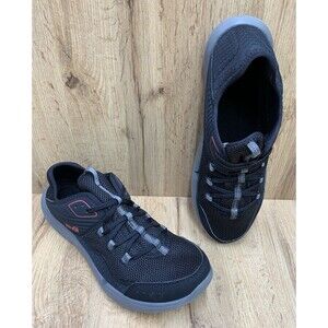 Teva Men's Athletic Walking Shoes Black Gray Red Mesh Comfort Size 11 1003997